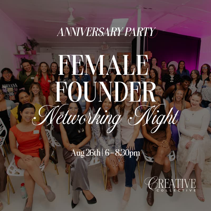 Cover Image for Female Founder Networking Night | Anniversary Party