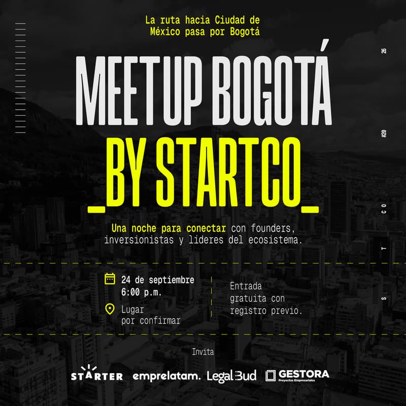 Cover Image for Meetup Bogotá By StartCo