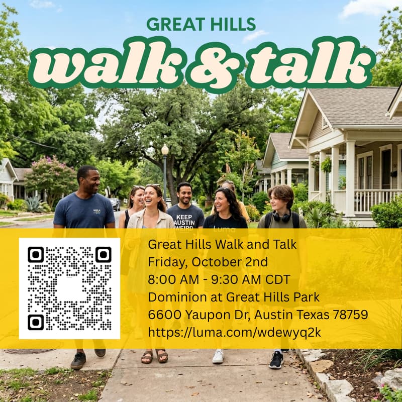 Cover Image for Great Hills Walk and Talk
