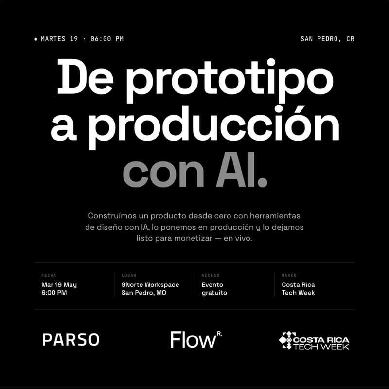 Cover Image for De prototipo a producción con AI.