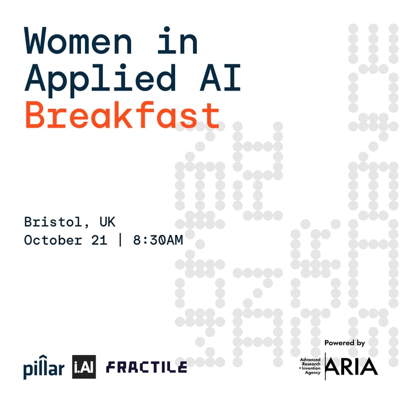 Women in Applied AI Breakfast, Bristol