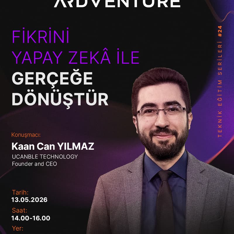 Cover Image for Fikrini Yapay Zekâ ile Gerçeğe Dönüştür