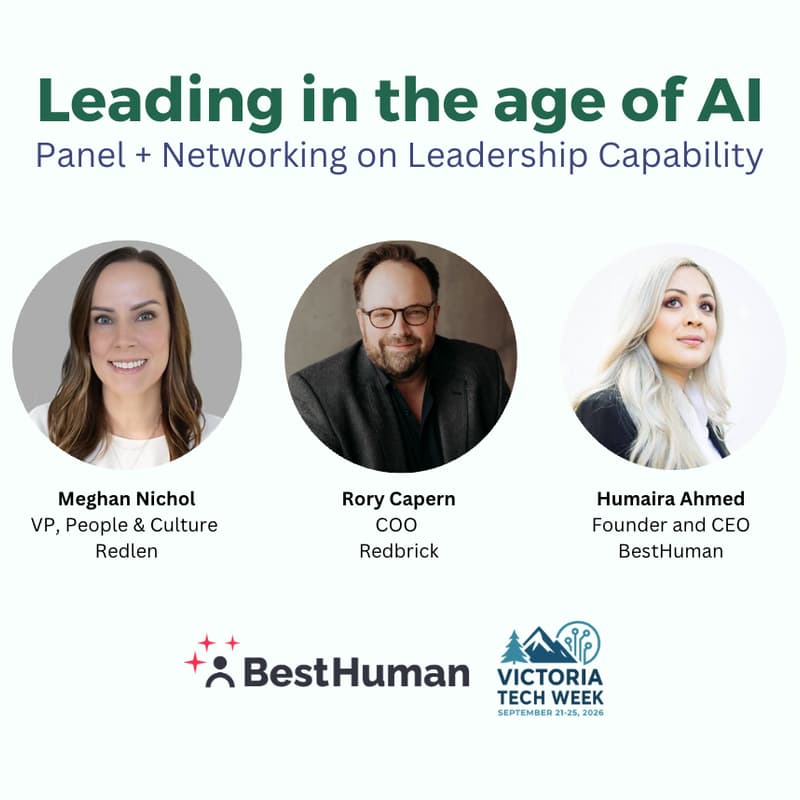 Cover Image for Human Leadership in the Age of AI: A Victoria Tech Week Special