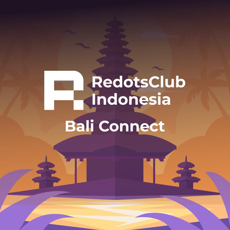 Cover Image for RedotsClub Indonesia: Bali Connect at Coinfest Asia