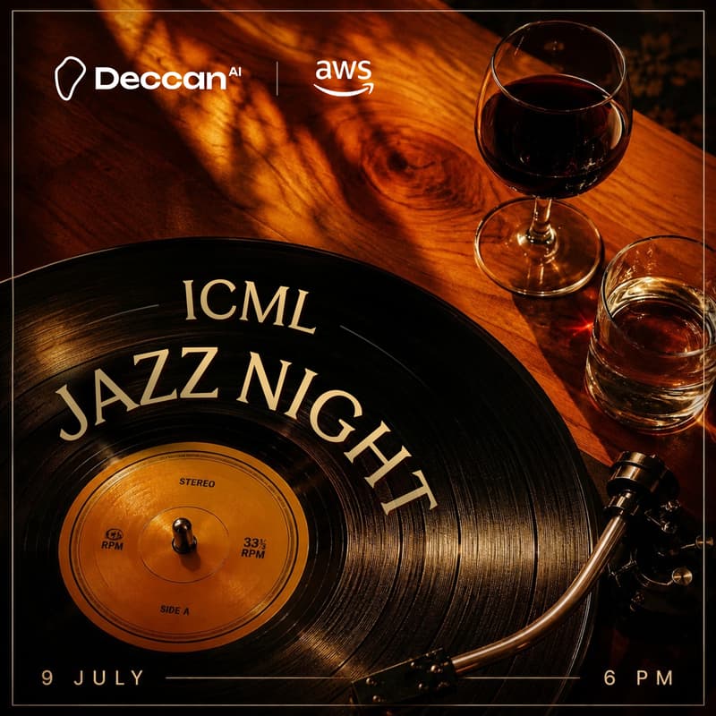 Cover Image for ICML Jazz Night: Deccan AI x AWS