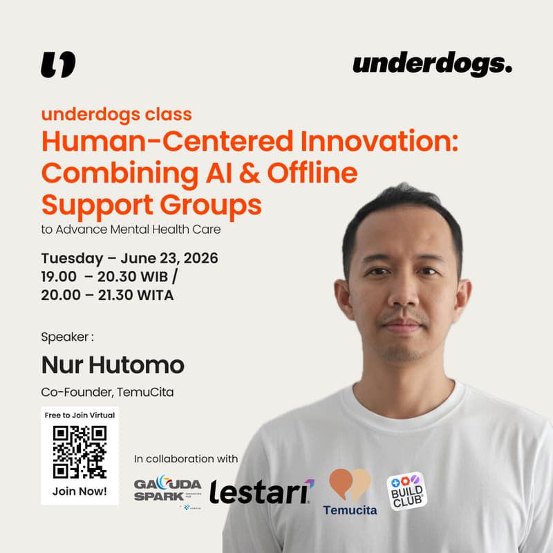 Cover Image for Human-Centered Innovation: Combining AI & Offline Support Groups to Advance Mental Health Care
