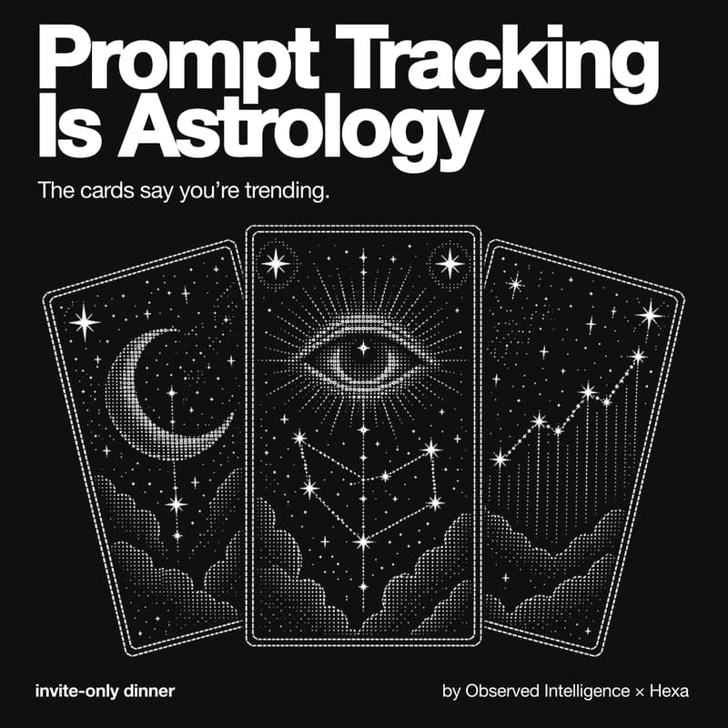 Cover Image for Prompt Tracking Is Astrology – What's next?