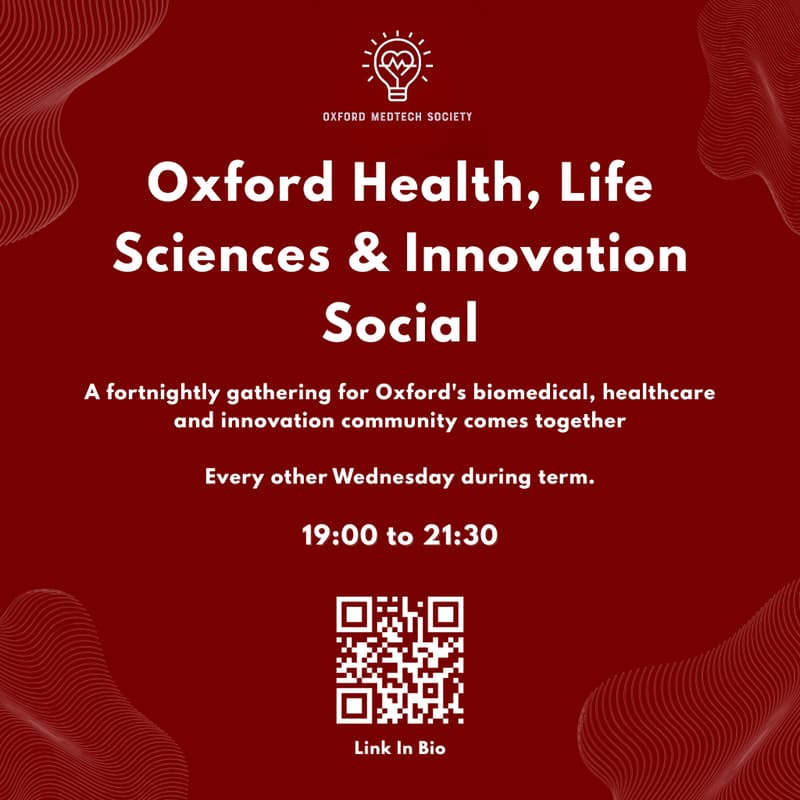 Cover Image for Oxford Health, Life Sciences & Innovation Social