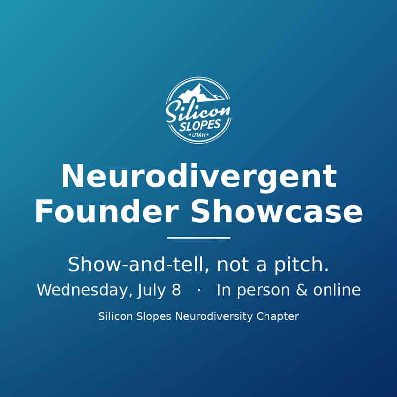 Cover Image for Neurodivergent Founder Showcase