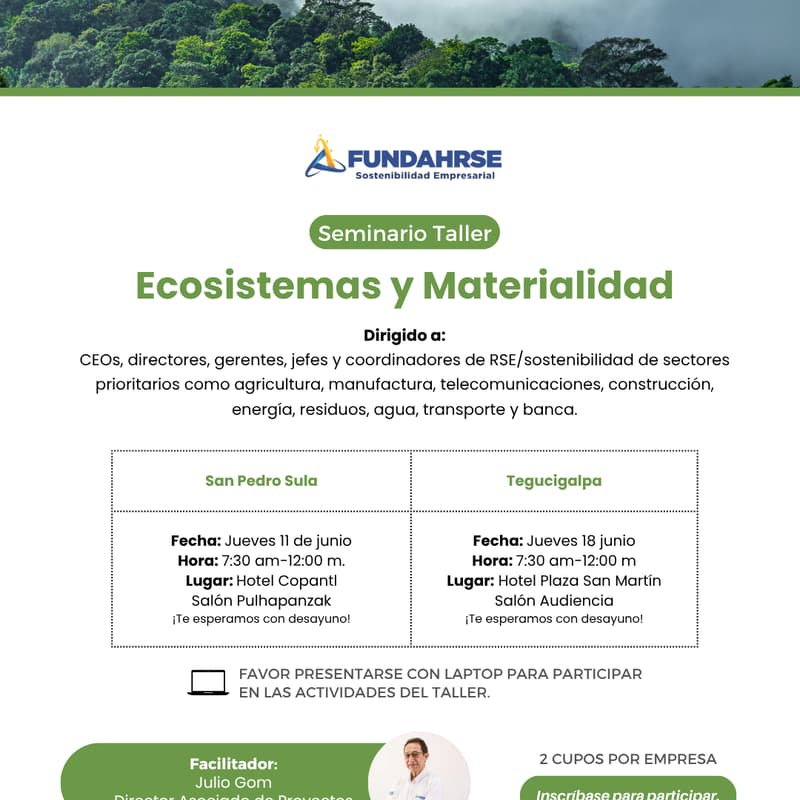 Cover Image for Seminario Taller: Ecosistemas y materialidad - TGU
