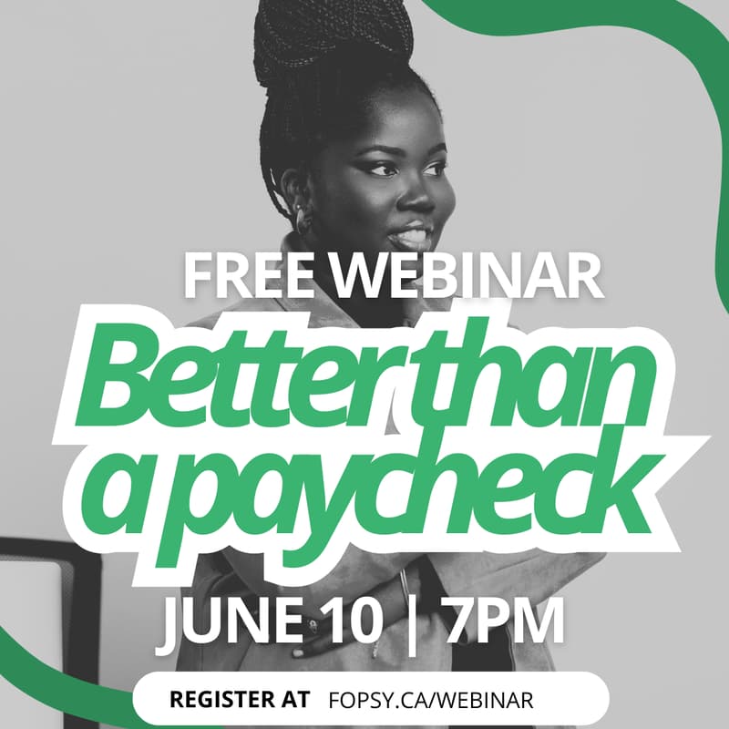 Cover Image for Better than a Paycheck Webinar