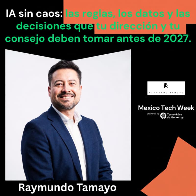 Cover Image for IA sin caos: las reglas, los datos y las decisiones que tu dirección y tu consejo deben tomar antes de 2027.