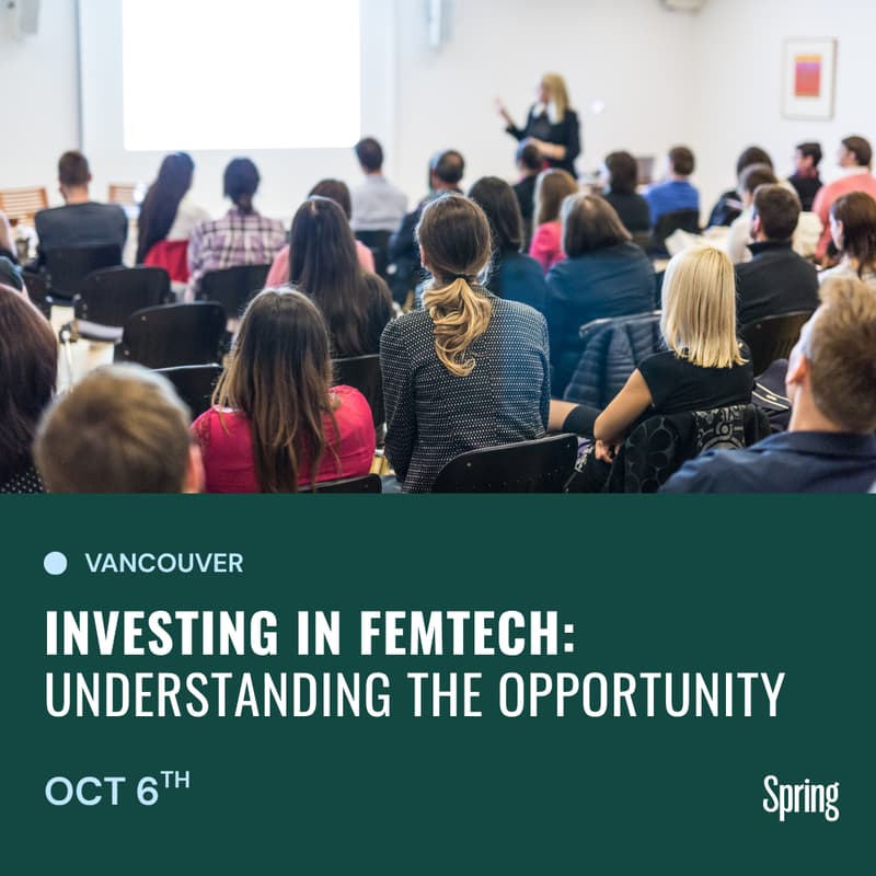 Cover Image for Investing in Femtech: Understanding the Opportunity | Vancouver