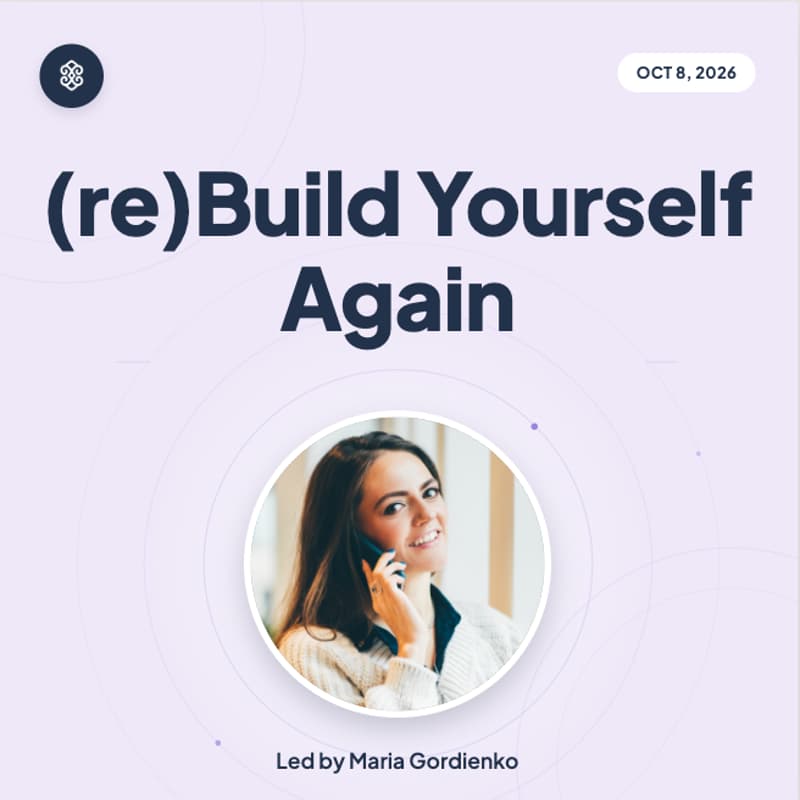 Cover Image for (re)Build yourself again