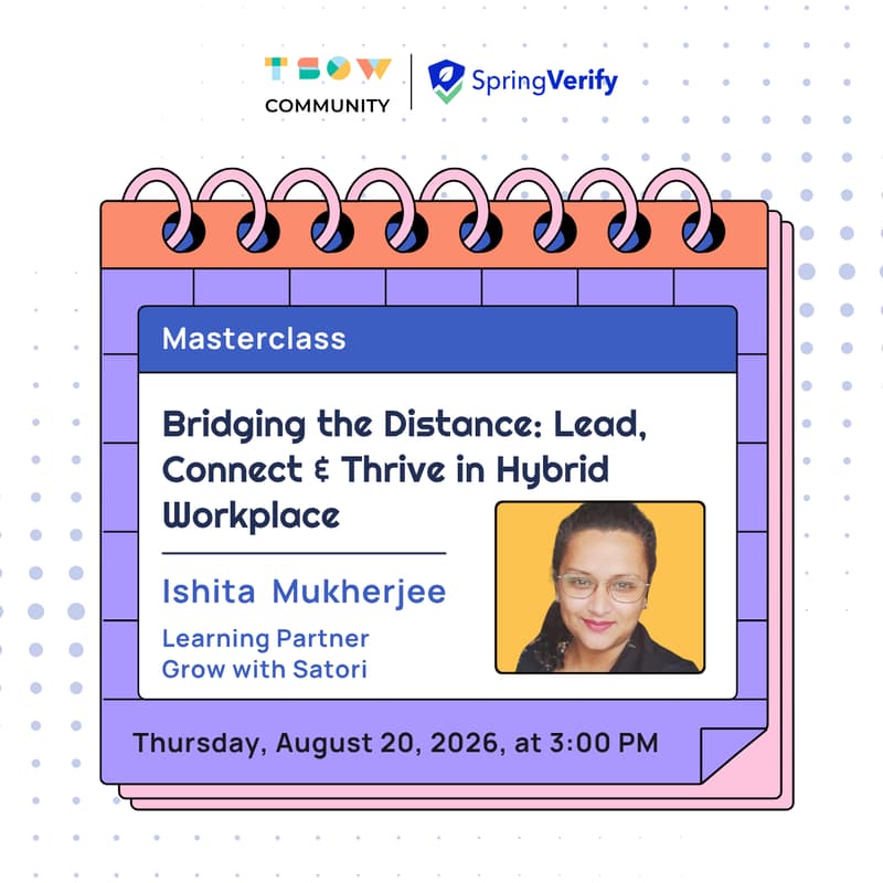 Cover Image for Bridging the Distance: Lead, Connect & Thrive in Hybrid Workplace