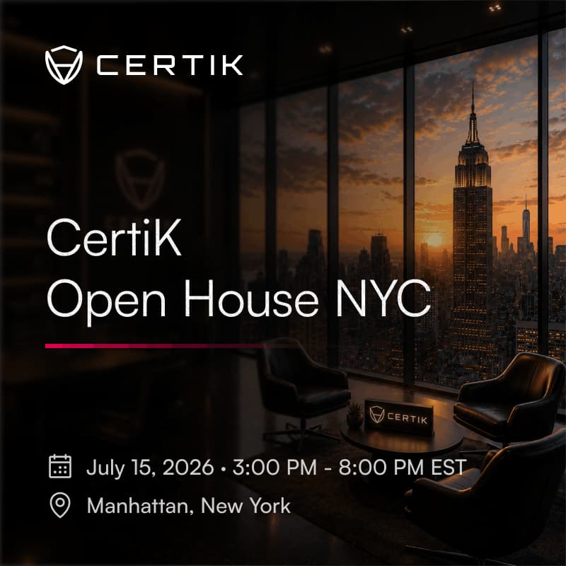 Cover Image for CertiK Open House NYC