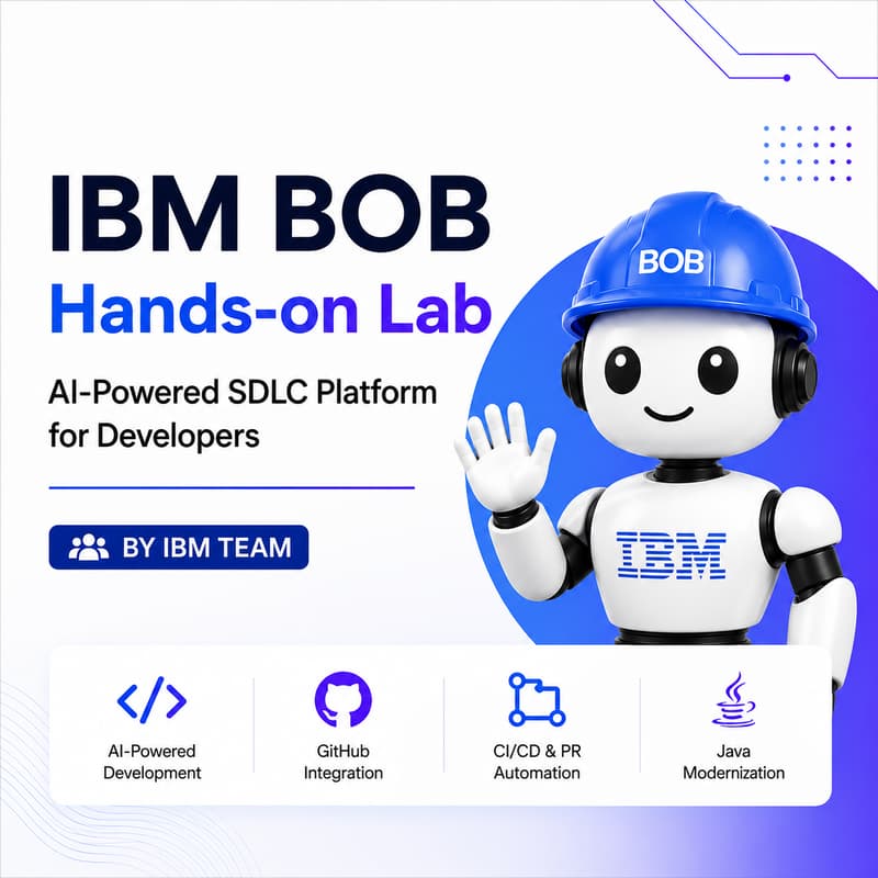 Cover Image for IBM BOB Hands-on Lab: Accelerate Software Development with AI
