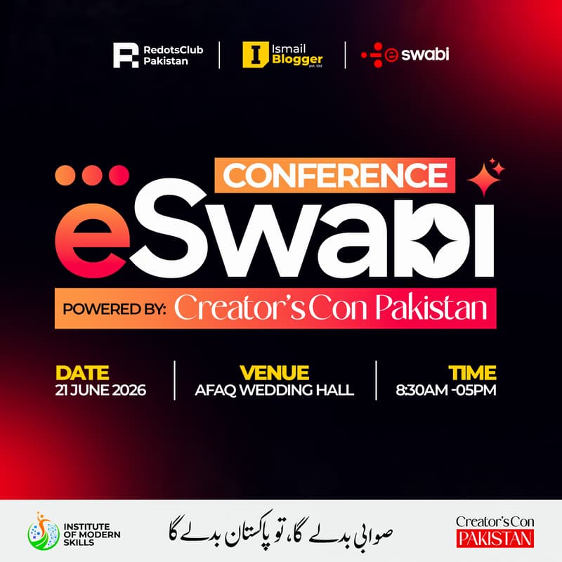 Cover Image for E-Swabi Conference X Redotsclub Pakistan