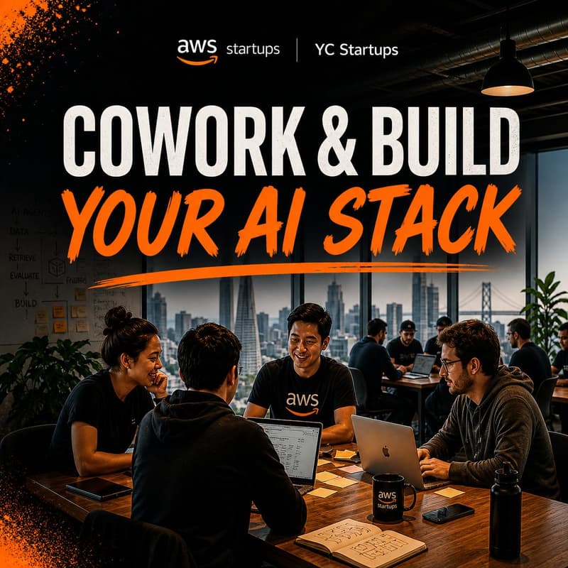 Cover Image for AWS x YC Founders Residency: Cowork from AWS & Build Your AI Stack