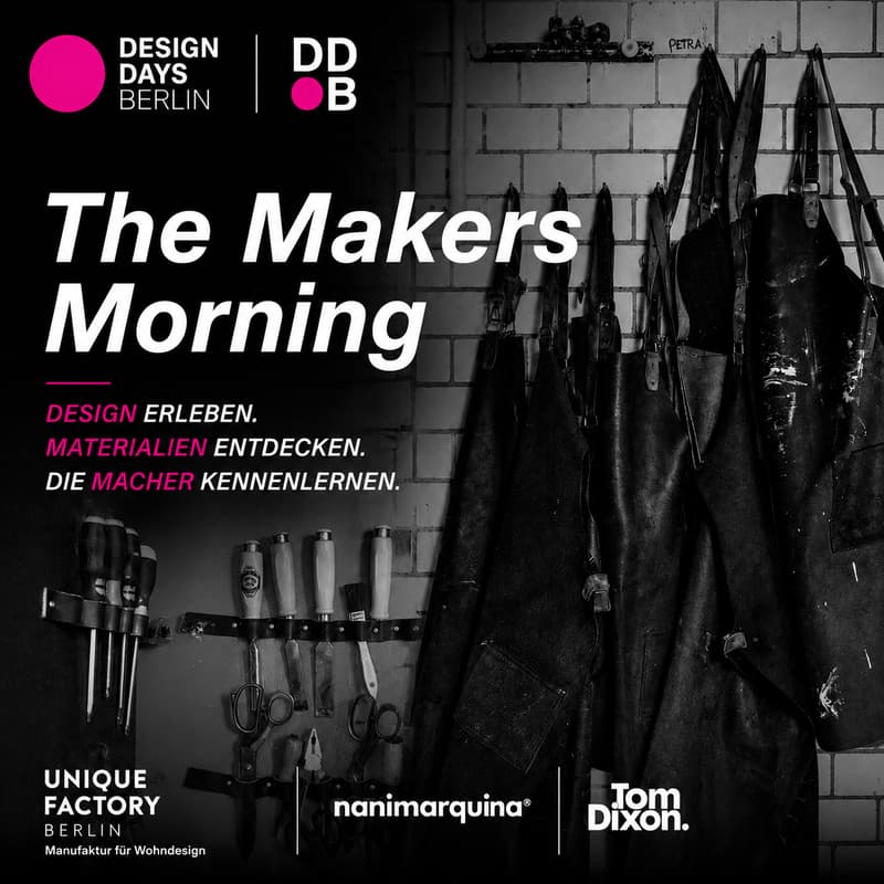 Cover Image for The Makers Morning: Experience design. Shape ideas.