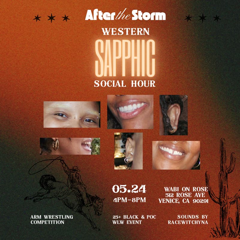 Cover Image for After The Storm: Western Sapphic Social Hour