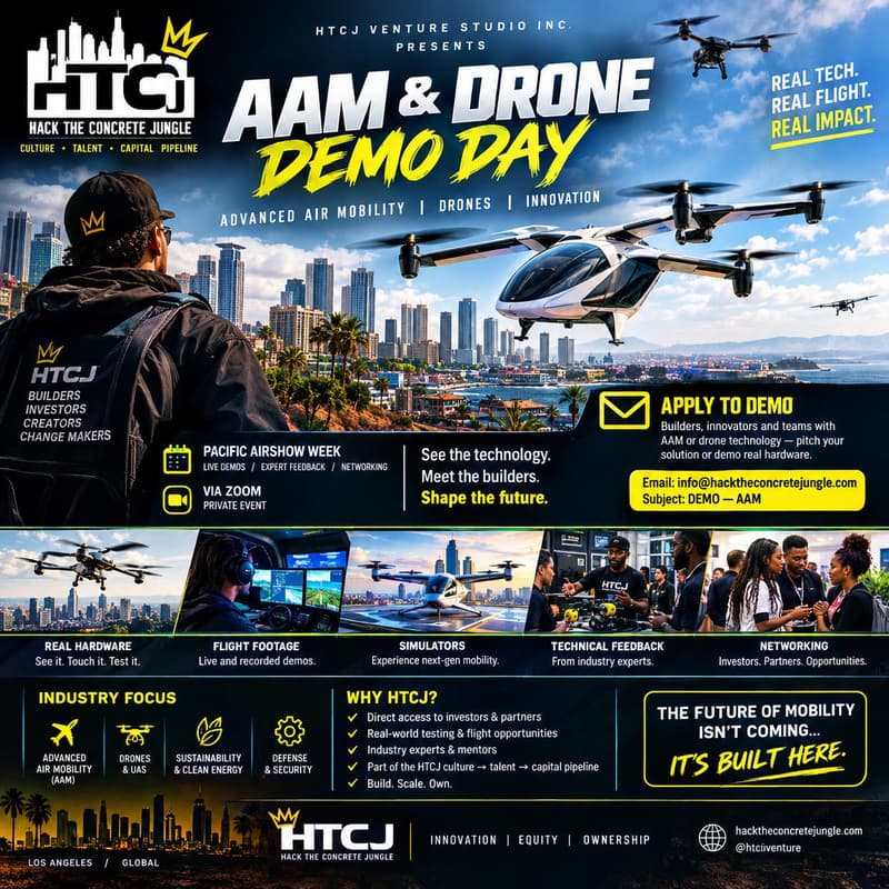 Cover Image for AAM & Drone Demo Day