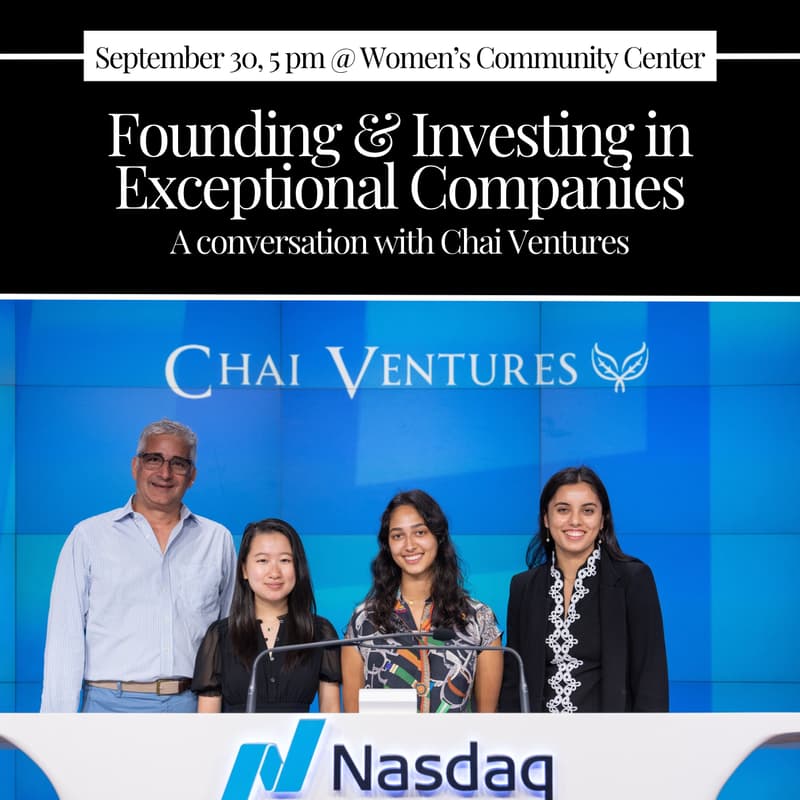 Cover Image for Chai Ventures x SWIB/SWI/Foundess 💸 🌟