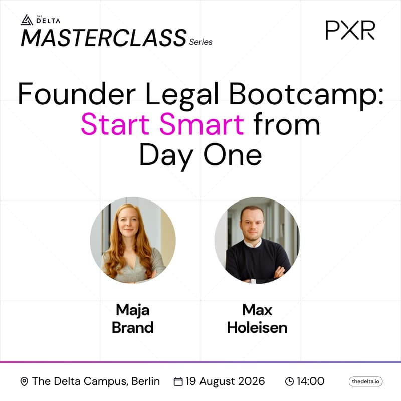 Cover Image for Founder Legal Bootcamp: Start Smart from Day One