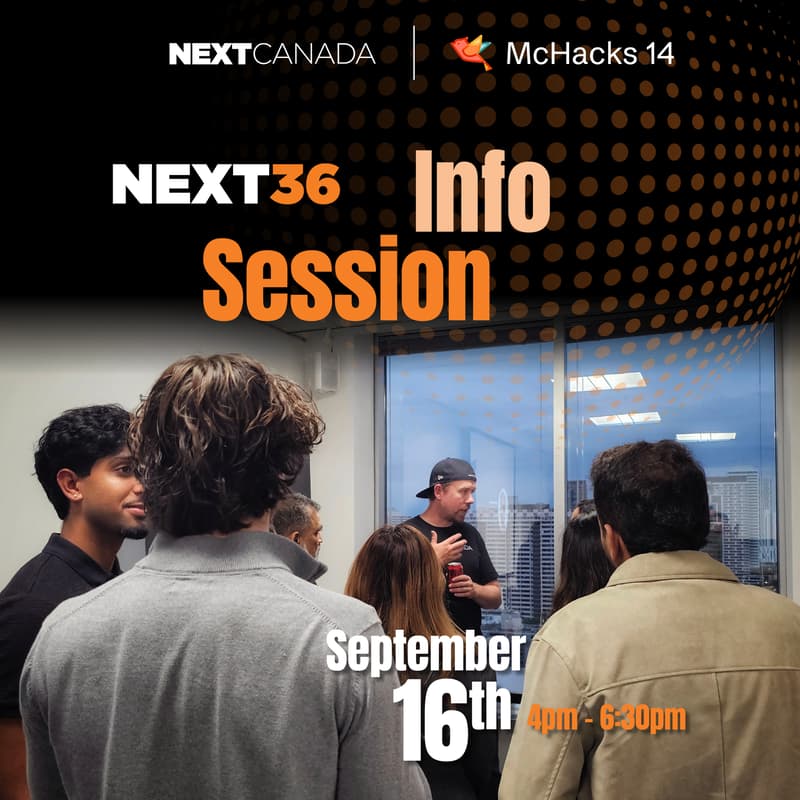 Cover Image for NEXT 36 Info Session!