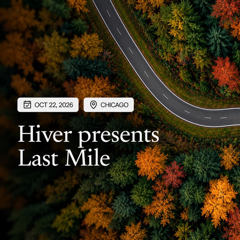 Cover Image for An evening for logistics leaders by Hiver and AIM