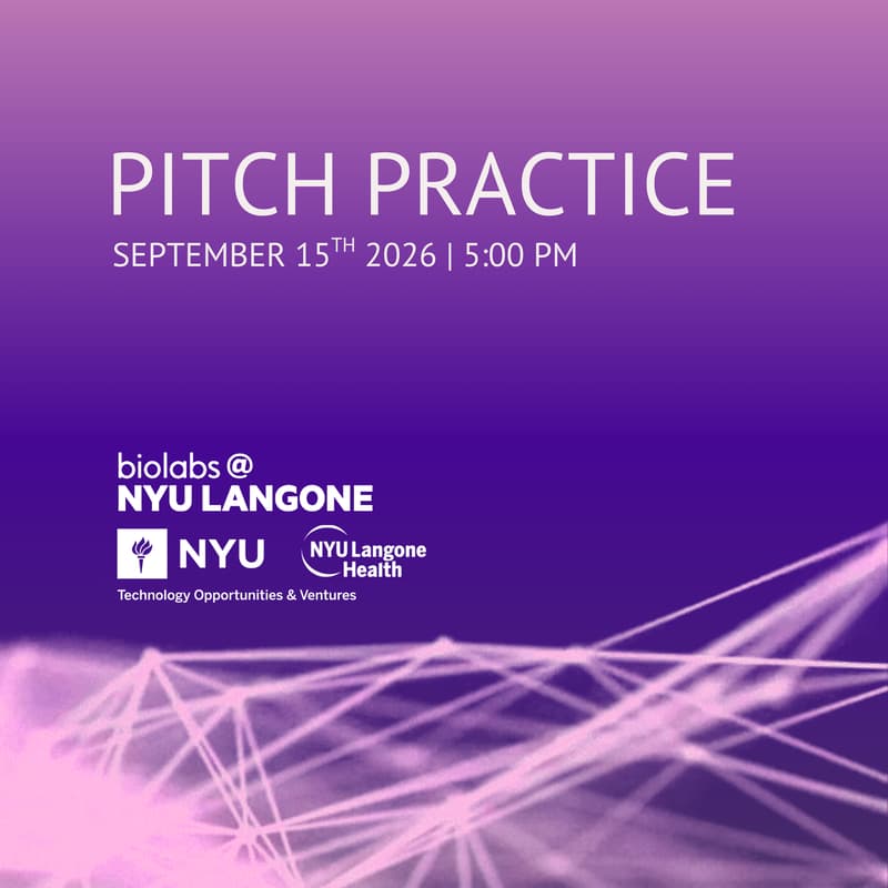 Cover Image for Biolabs@NYU Langone Pitch Practice #3