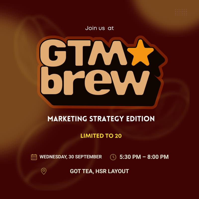 Cover Image for GTM Brew: Marketing Strategy Edition