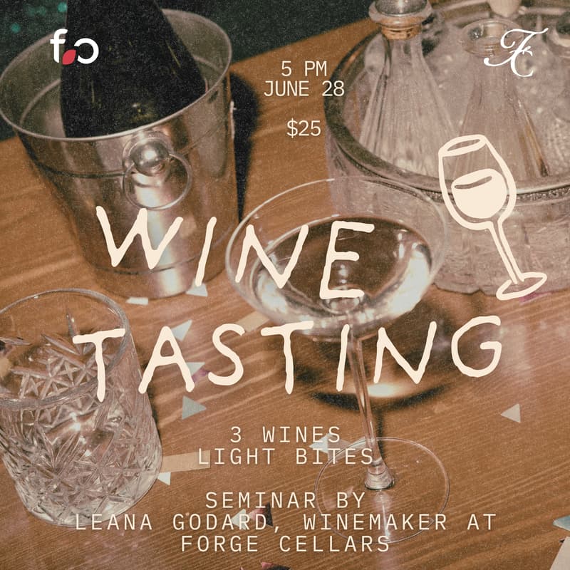 Cover Image for Wine Tasting with Forge Cellars