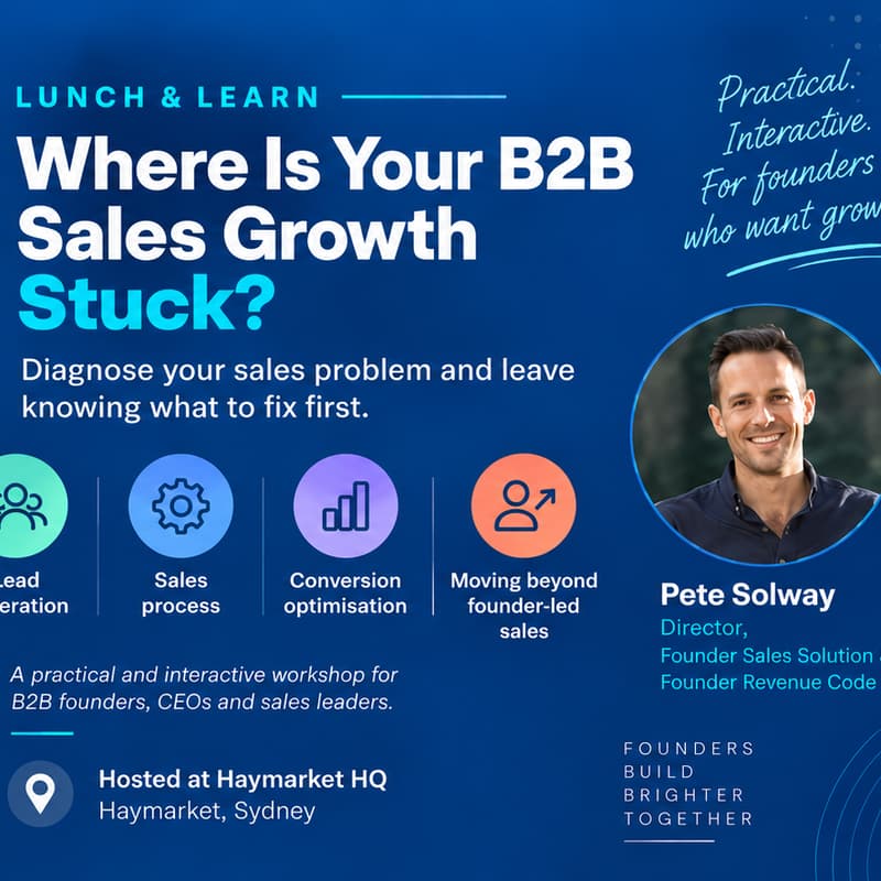 Cover Image for Lunch & Learn: Where Is Your B2B Sales Growth Stuck?