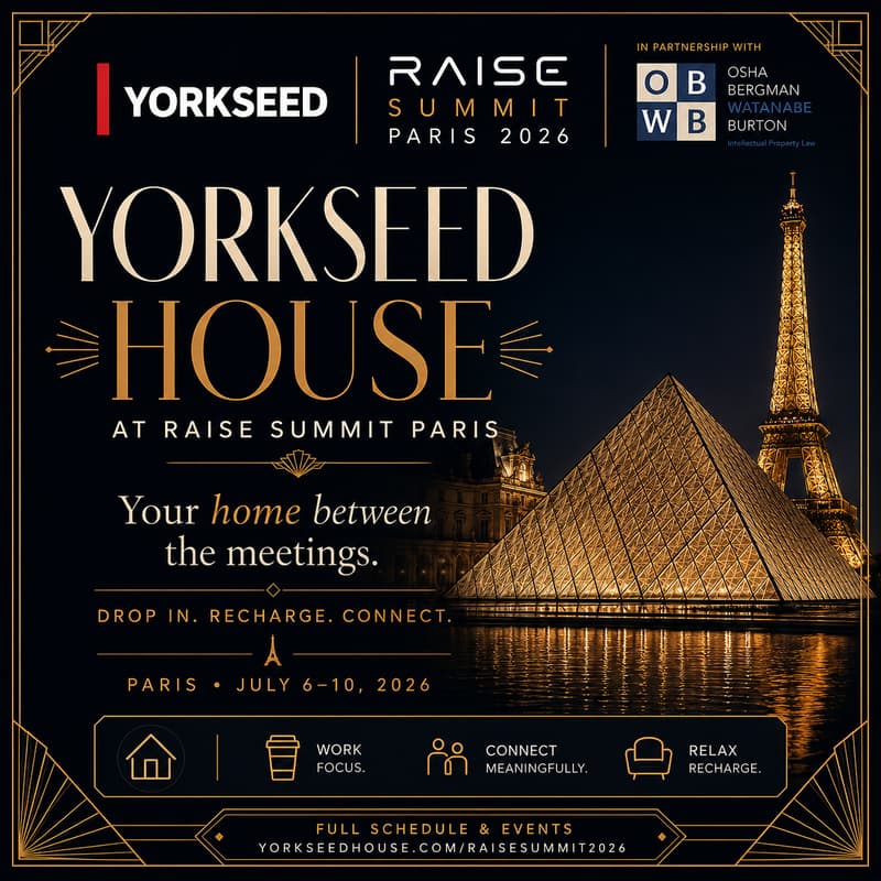 Cover Image for 🏠 Yorkseed House June 6th-10th | RAISE Summit Paris 2026