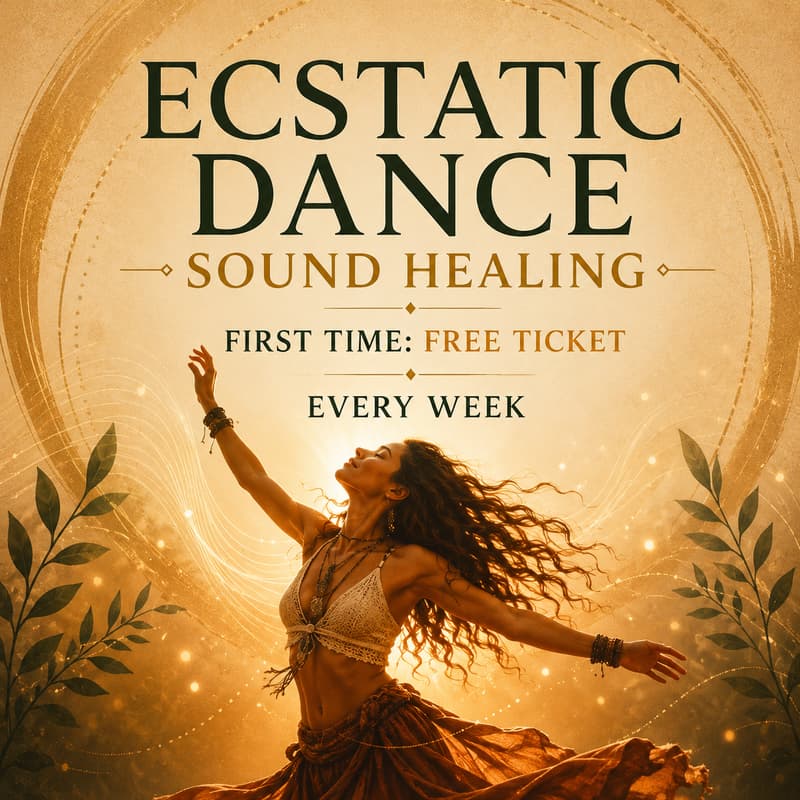 Cover Image for DAY FESTIVAL · ECSTATIC DANCE PARTY ZÜRICH · WORLD MUSIC · CACAO · SINGING CIRCLE · AUTHENTIC MOVEMENT · POTLUCK · SHARING CIRCLE · BBQ