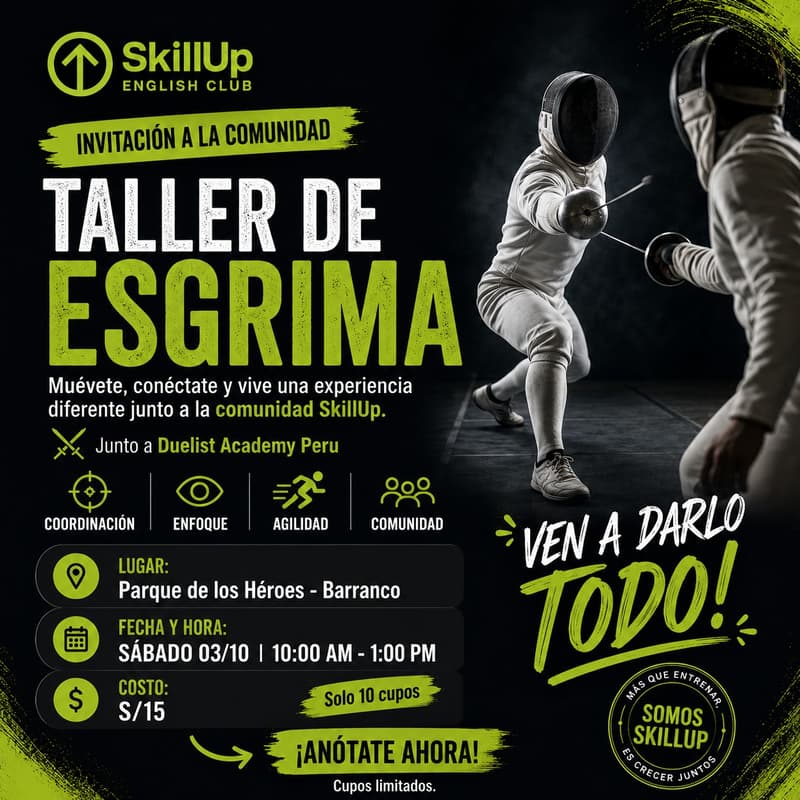 Cover Image for Taller de Esgrima