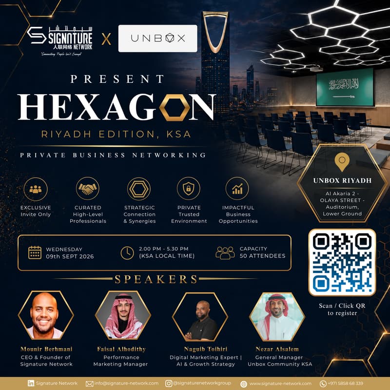 Cover Image for Hexagon#18 - Riyadh Edition
