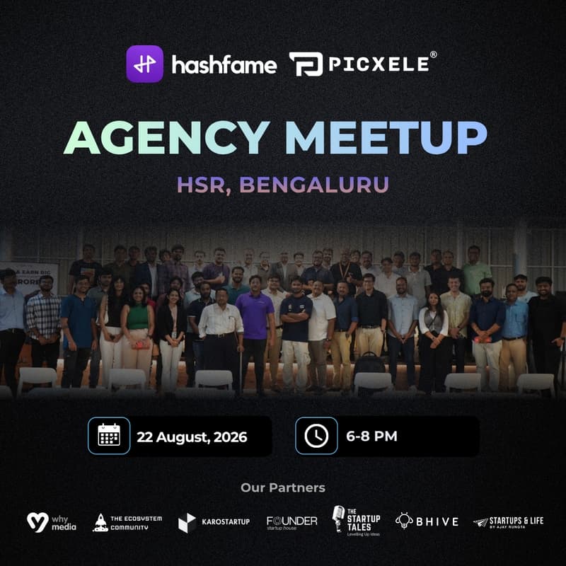 Cover Image for Agency Meetup | Bengaluru
