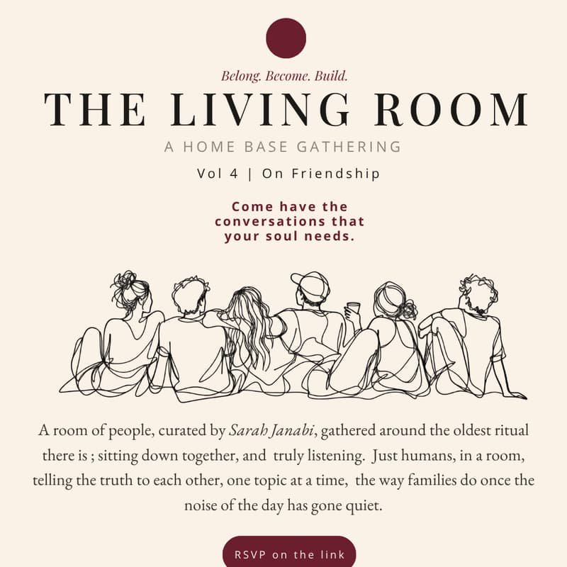 Cover Image for The Living Room - Vol 4 (On Friendship)