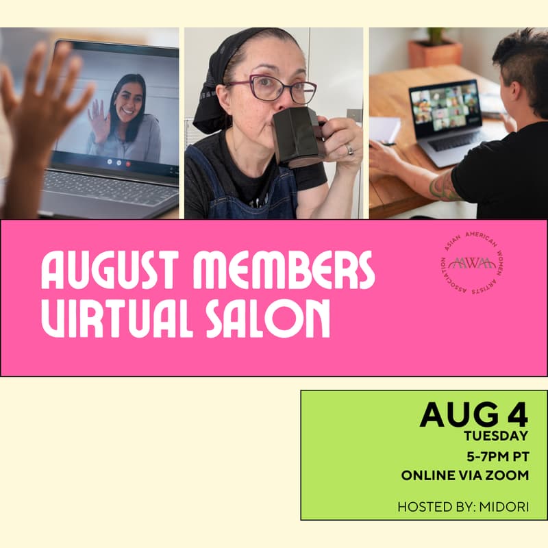Cover Image for August Members Virtual Salon