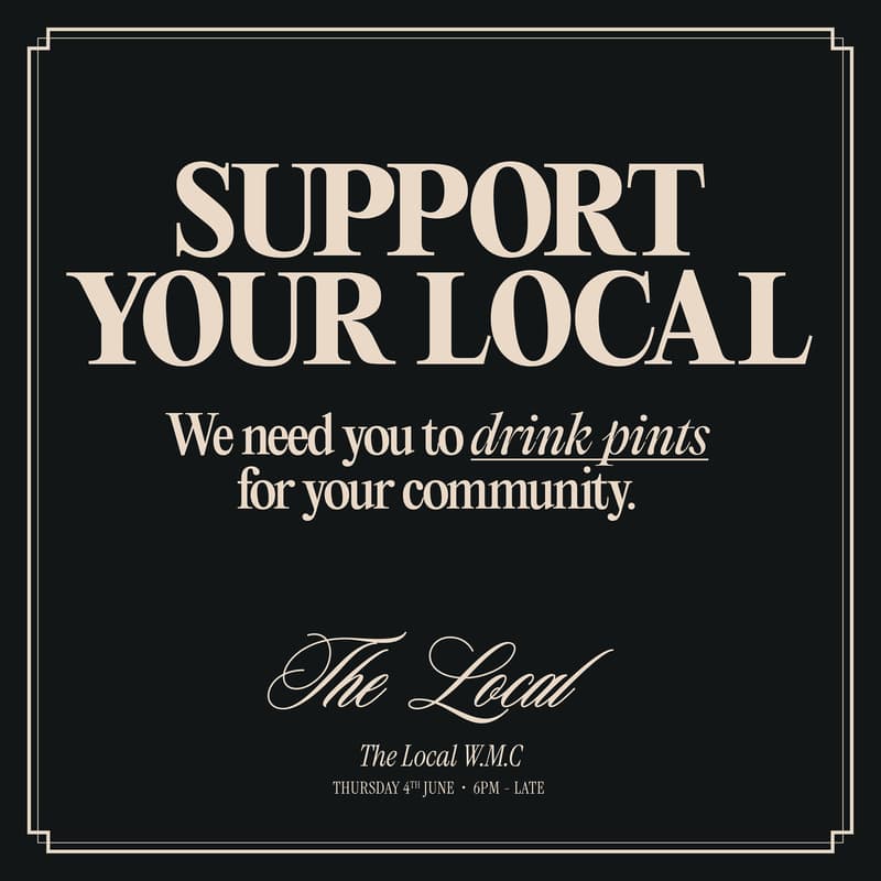 Cover Image for The Local W.M.C: Crypto/tech Community Drinks