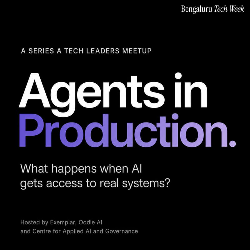 Cover Image for Agents in Production: A Series A+ Tech Leaders Meetup