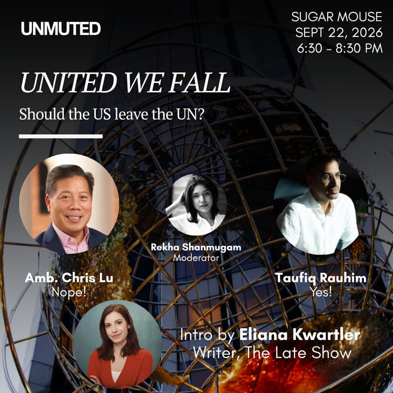 Cover Image for An UNMUTED x Network 20/20 Debate: Leave the UN?