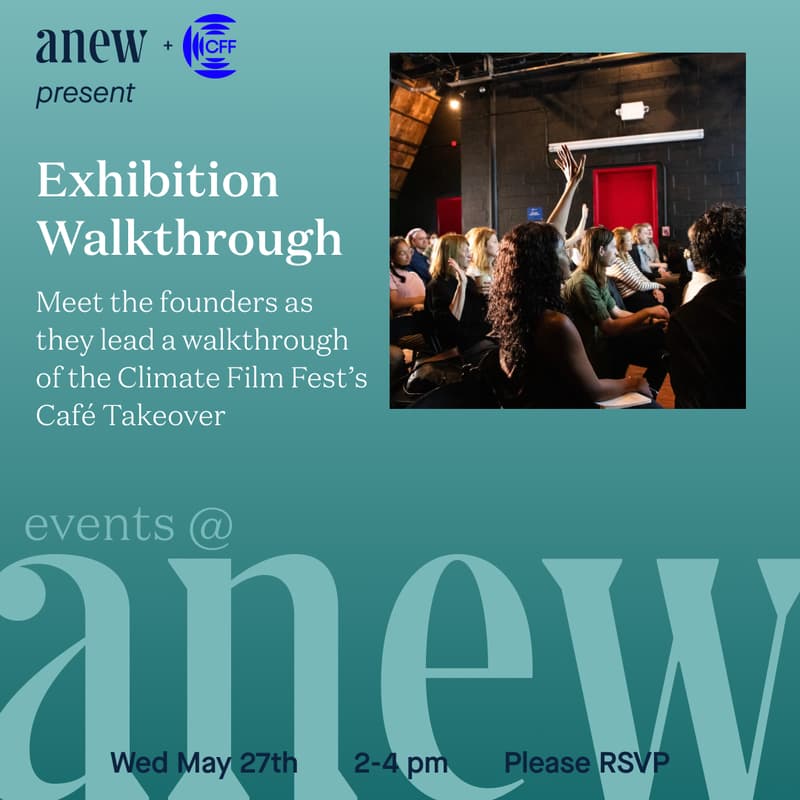 Cover Image for Café Takeover Exhibition Walkthrough with Climate Film Fest