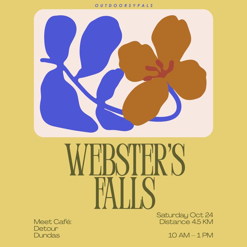 Cover Image for Outdoorsypals ⟡ Webster's Falls Hike