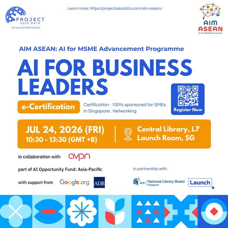 Cover Image for AI Training for Business Leaders – AIM ASEAN Certification