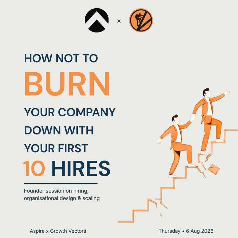 Cover Image for How Not to Burn Your Company Down with Your First 10 Hires