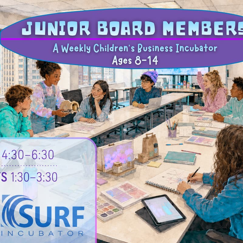 Cover Image for Weekly Children's Business Incubator: Junior Board Members