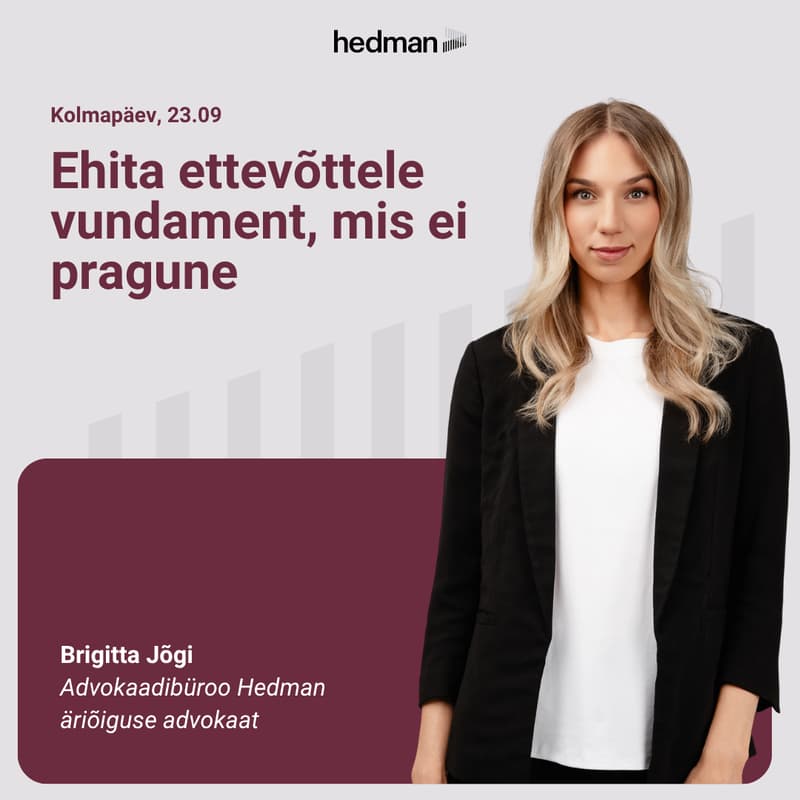 Cover Image for Ehita ettevõttele vundament, mis ei pragune